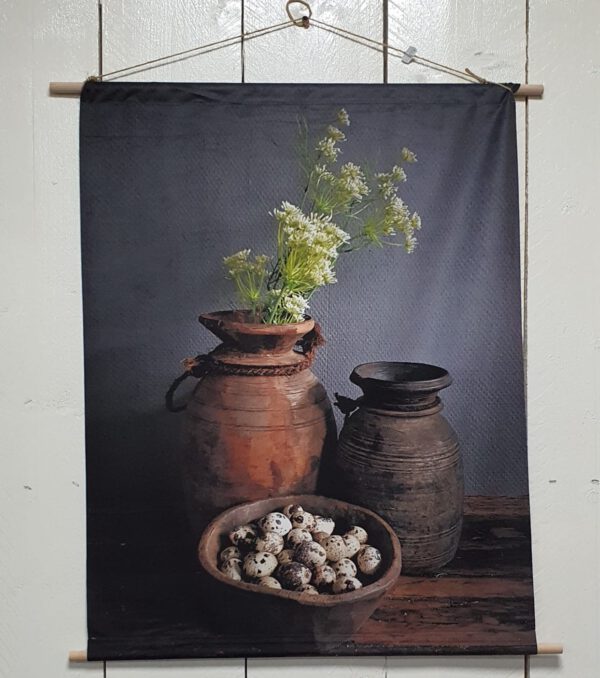 Kruikenzak doek met kievitseieren
