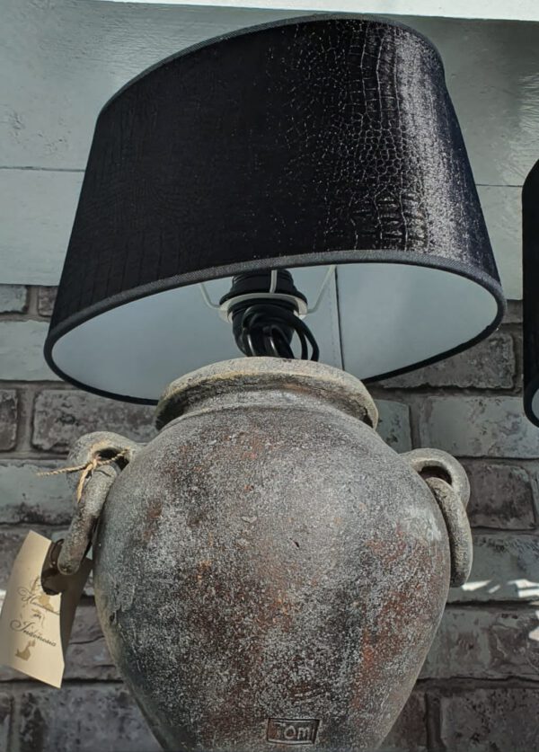 Kruikenlamp bruin